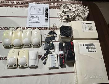 Impianto allarme Elkron completo