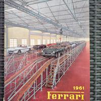 Annuario Ferrari 1961 con biglietto listato a lutt