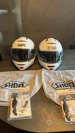 coppia caschi shoei neotec 2 come nuovi