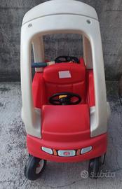 Macchina rossa senza pedali per bambini