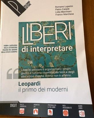 LIBRO DI TESTO - ITALIANO 5A LICEO