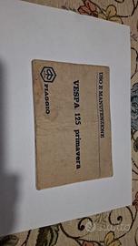 MANUALE USO MANUTENZIONE VESPA 125 PRIMAVERA 