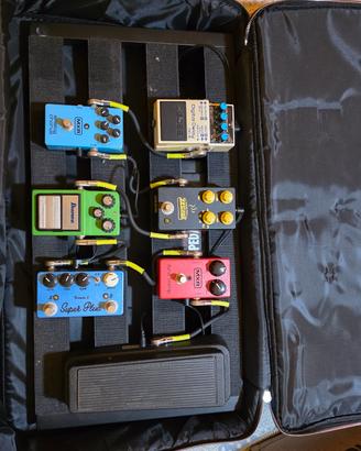 Pedaliera completa chitarra