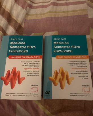Libri alpha test semestre filtro