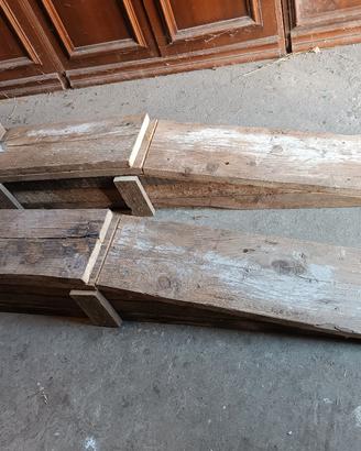 Set rampe per sollevamento auto in legno fai da te