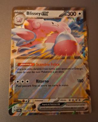Carta pokemon Blissey EX