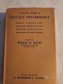 A SOURCE BOOK OF GESTALT PSYCHOLOGY WILLIS D.ELLIS