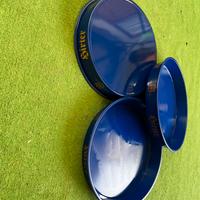 set 3 vassoi in plastica