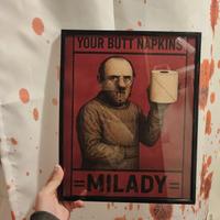 Quadro Poster umoristico Hannibal Lecter 