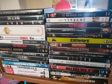 Lotto da 33 film dvd e blu-ray originali NO ITA!