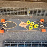 Longboard loaded Dervish Sama