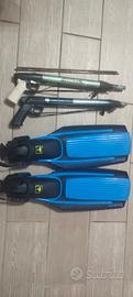pinne e 2 fucili sub