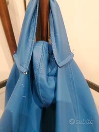 Pouf blu