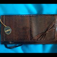 Borsa pelle rettile Vintage made in italy