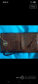 Borsa pelle rettile Vintage made in italy