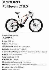 Ebike Haibike, COME  NUOVA POCHISSIMI KM