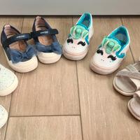 set scarpe bambina n. 21