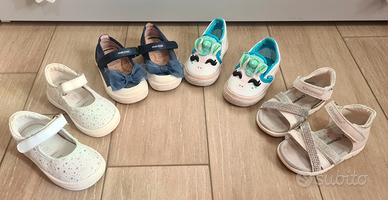 set scarpe bambina n. 21