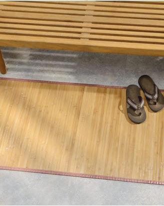 Tappetini in bambù e legno per cucine e corridoi