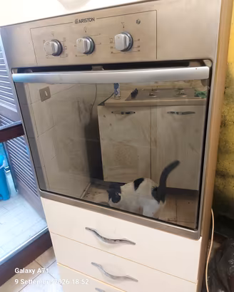 Forno elettrico da incasso Ariston ventilato  