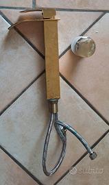 rubinetto miscelatore dorato