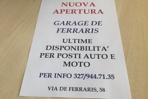 Garage via de Ferrariis 58 carrassi