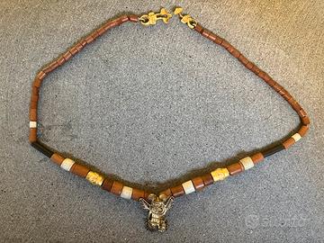 Collana etnica messicana stile precolombiano