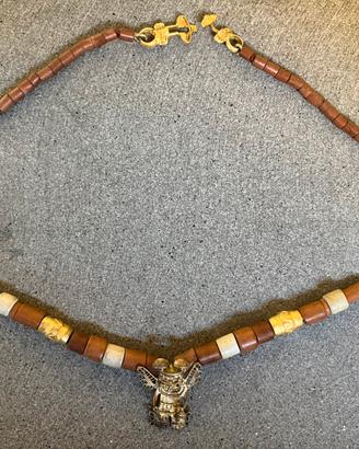 Collana etnica messicana stile precolombiano