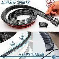 SPOILER Posteriore Per Opel in CARBONIO Adesivo