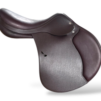 SELLA DA SALTO EQUIPE EMPORIO- MARRONE, 17"- NUOVA