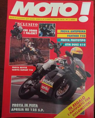 Rivista MOTO numero 3 anno 1994