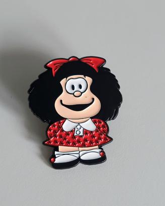 spilla Mafalda Vestito a pois 