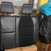 spalliera tappezzeria pelle e tessuto peugot 207