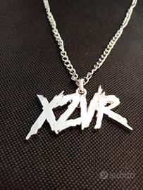 collana X2VR SFERA EBBASTA in metallo 