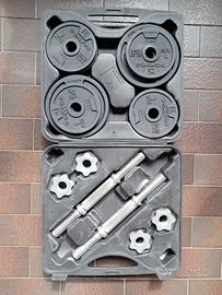Kit pesi palestra