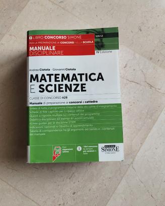 Manuale di preparazione Matematica e Scienza