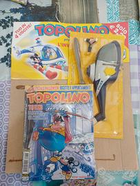 Gadget disney-elicottero della polizia+fumetti