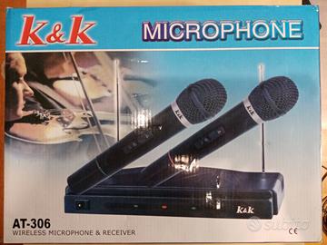 Microfoni wireless per feste/karaoke 