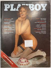 🔞 PLAYBOY N.8 Vintage Agosto 1977 Ed. Tedesca