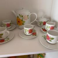 Servizio caffe teiera zuccheriera