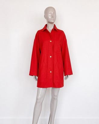 Cappotto in lana Marella – Rosso