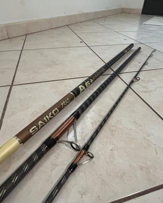 Canna da pesca saiko a6+ sensitive con mulinello