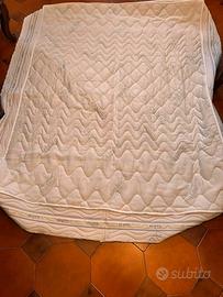 Coprimaterasso matrimoniale con cerniera