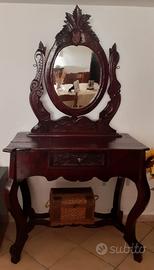 Consolle con specchio