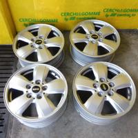 4 CERCHI LEGA MINI 16'' USATI 