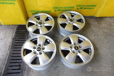 4 CERCHI LEGA MINI 16'' USATI 