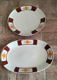 Piatto e vassoio Bavaria stile Space Age [vintage]