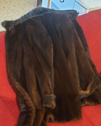 Pelliccia di visone originale vintage anni ’70