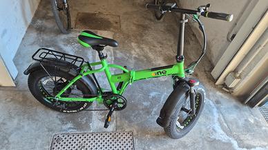 bici elettrica the one green