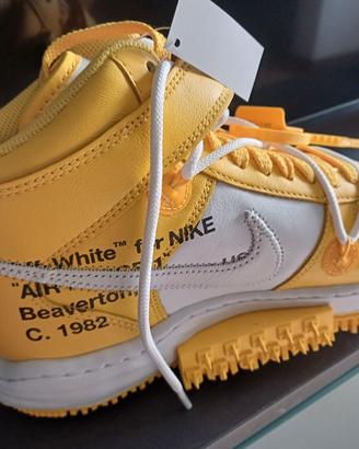 nike air force 1 mid x off-White